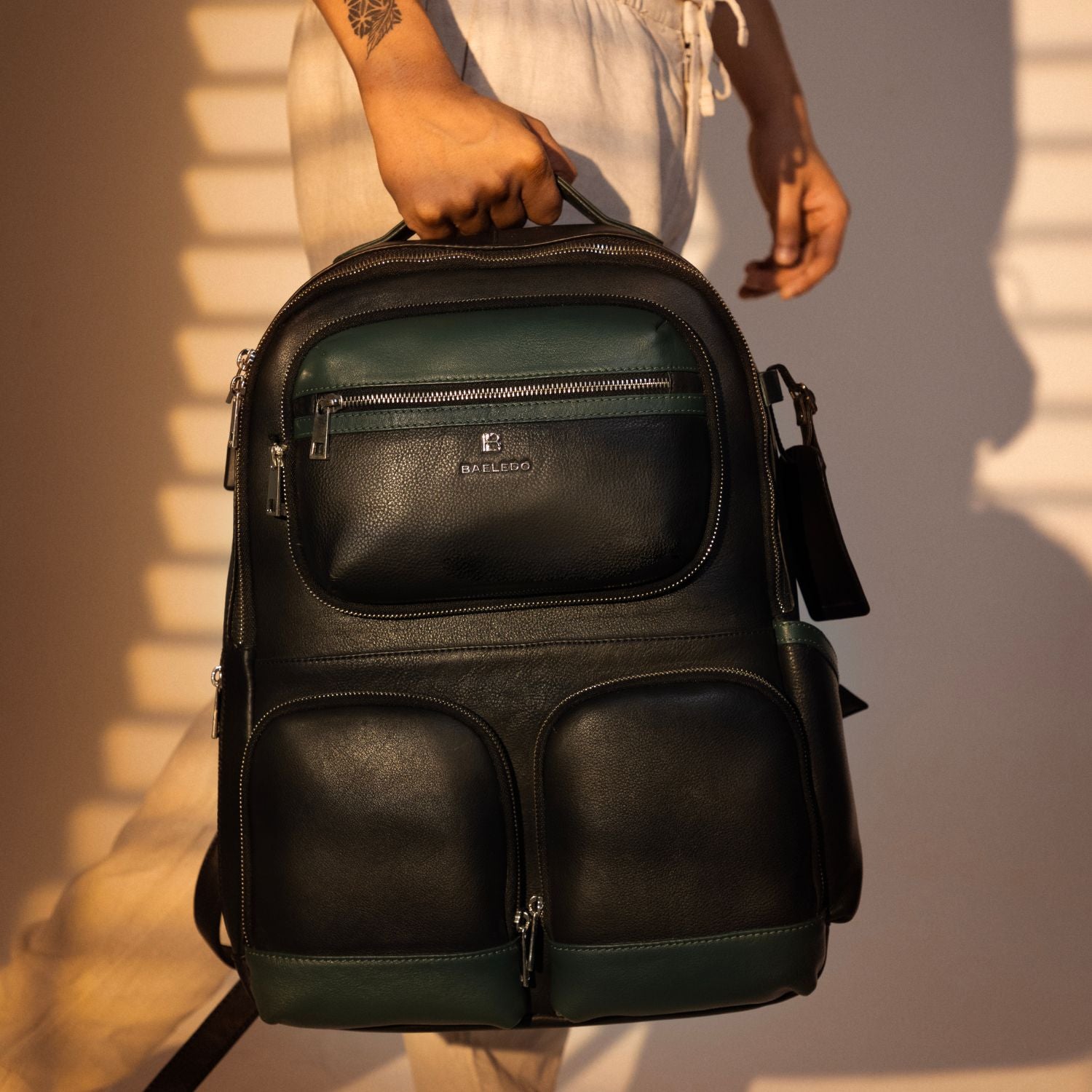 Handmade Womens Green Leather Doctor Backpack Purse Shoulder Doctor Ha –  iLeatherhandbag